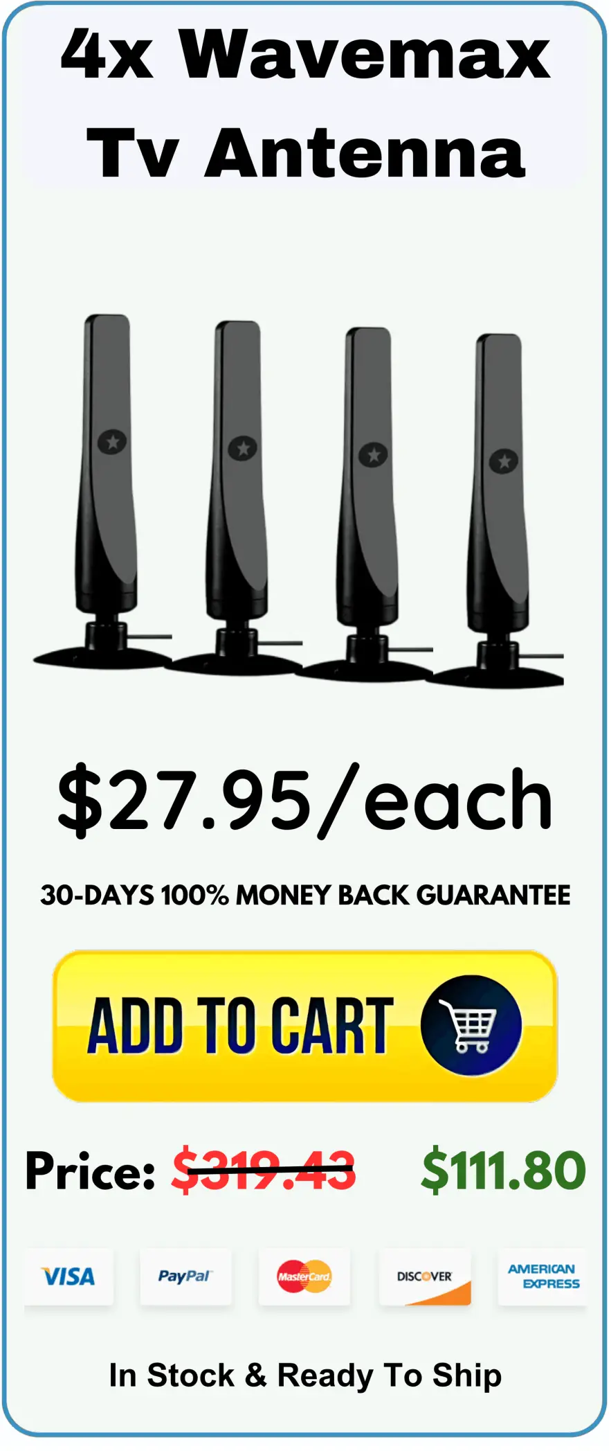 Wavemax Antenna offer price 